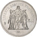 Coin, France, Hercule, 50 Francs, 1976, Paris, MS(60-62), Silver, KM:941.1