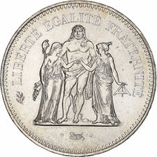 Francia, Hercule, 50 Francs, 1977, Paris, SPL, Argento, KM:941.1, Gadoury:882