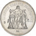 Francia, Hercule, 50 Francs, 1977, Paris, SPL, Argento, KM:941.1, Gadoury:882