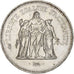 France, Hercule, 50 Francs, 1978, Paris, SUP+, Argent, Gadoury:882, KM:941.1