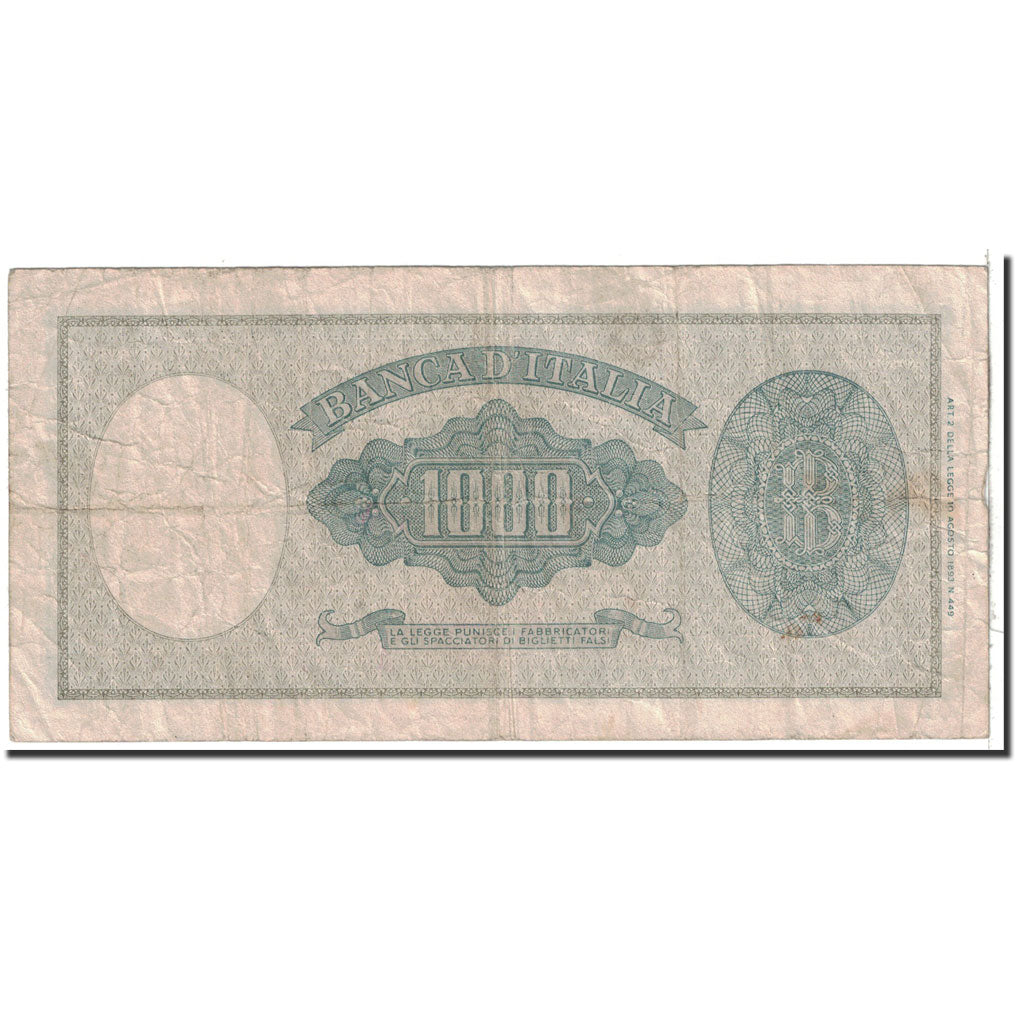 Billet, Italie, 1000 Lire, 1959, 1959-09-15, KM:88c, TB