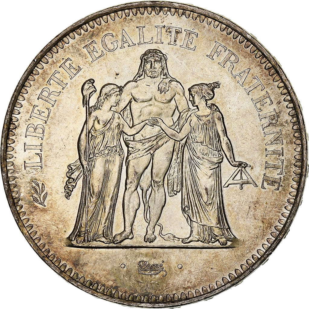 Francia, Hercule, 50 Francs, 1979, Paris, SPL, Argento, KM:941.1, Gadoury:882