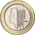 Pays-Bas, Beatrix, Euro, 1999, Utrecht, error wrong ring, TTB+, Bimetallic