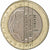 Paesi Bassi, Beatrix, 2 Euro, 2001, Utrecht, planchet error struck on 1 Euro