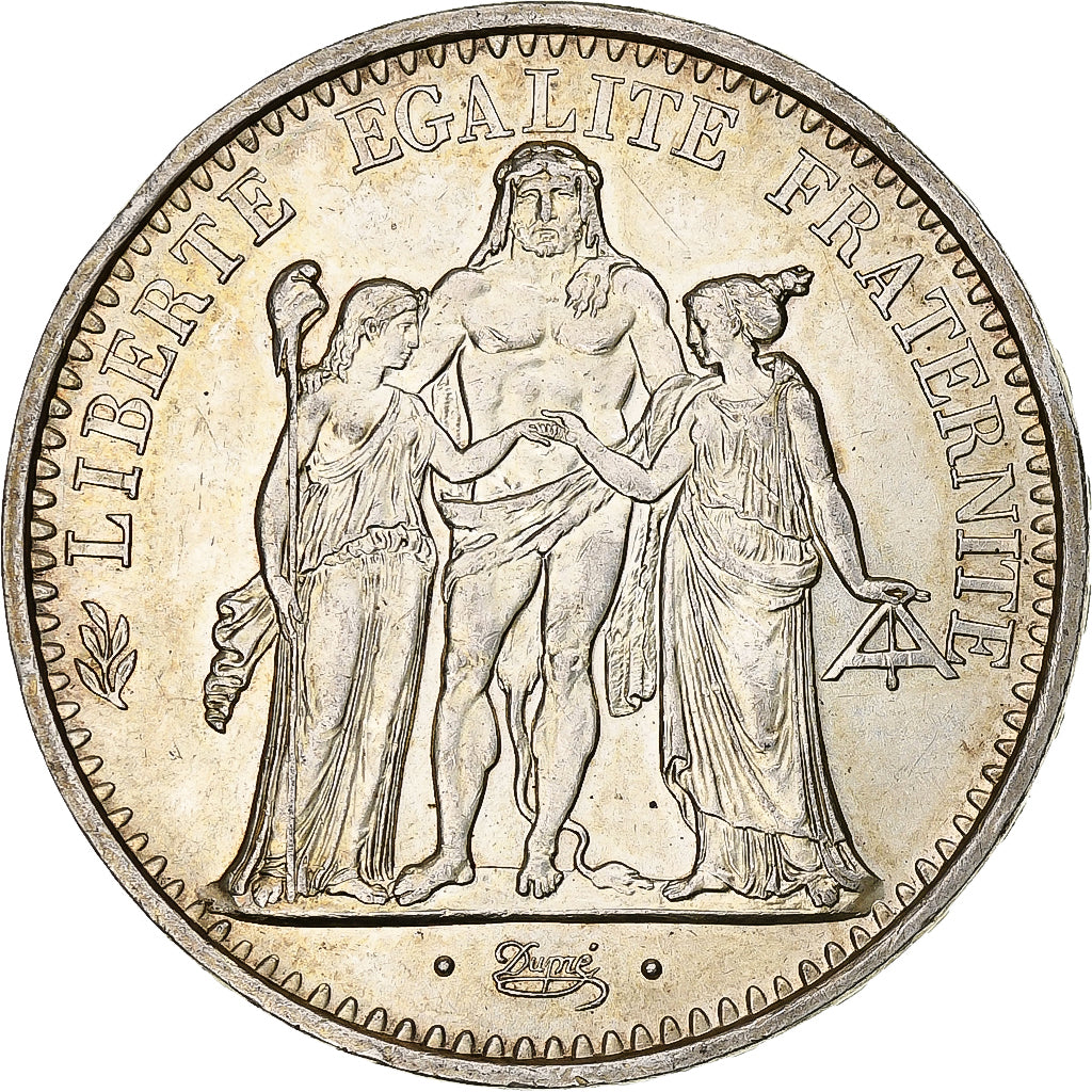 France, Hercule, 10 Francs, 1971, Paris, SUP+, Argent, KM:932