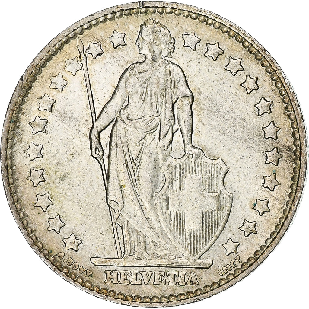 Moneta, Svizzera, Franc, 1964, Bern, SPL, Argento, KM:24