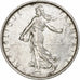 França, Semeuse, 5 Francs, 1968, Paris, AU(50-53), Prata, KM:926, Gadoury:770