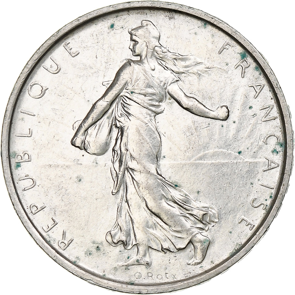 Francia, Semeuse, 5 Francs, 1968, Paris, EBC, Plata, KM:926, Gadoury:770