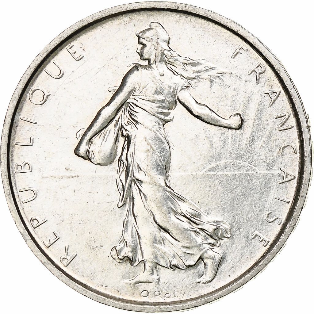 Frankreich, Semeuse, 5 Francs, 1969, Paris, VZ+, Silber, KM:926, Gadoury:770