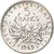 França, Semeuse, 5 Francs, 1969, Paris, MS(60-62), Prata, KM:926, Gadoury:770
