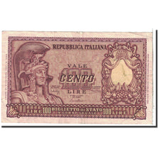 Banknote, Italy, 100 Lire, 1951, 1951-12-31, KM:92a, EF(40-45)