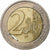 France, 2 Euro, 1999, Paris, error double clip, TTB+, Bimétallique, KM:1289