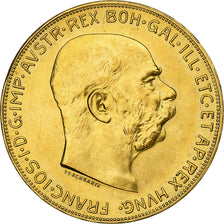 Österreich, Franz Joseph I, 100 Corona, 1915, Vienne, Official restrike, UNZ