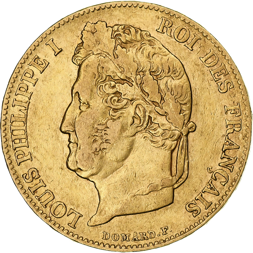 Frankrijk, Louis-Philippe, 20 Francs, 1840, Paris, ZF, Goud, KM:750.1