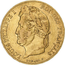 Frankrijk, Louis-Philippe, 20 Francs, 1840, Paris, ZF, Goud, KM:750.1