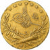 Türkei, Muhammad V, 25 Kurush, 1913/AH1327, Qustantiniyah, SS, Gold, KM:752