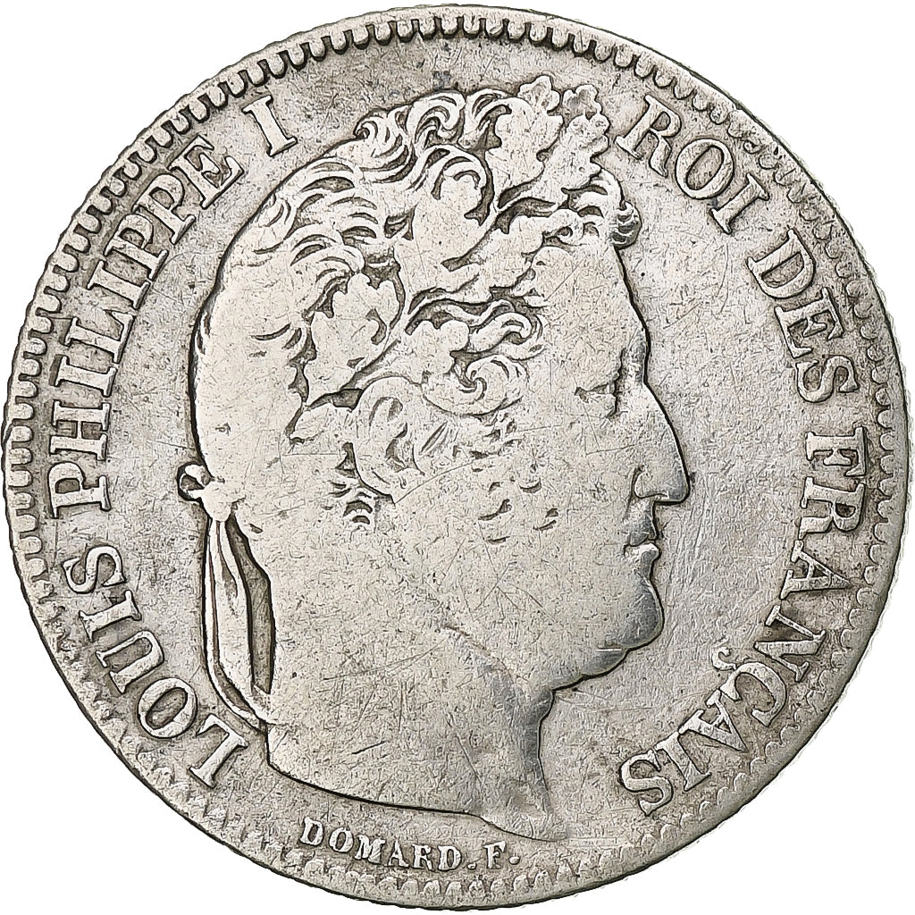Frankreich, Franc, Louis-Philippe, 1833, Marseille, Silber, SGE+, Gadoury:453