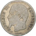 Francia, Napoleon III, Franc, 1859, Paris, Plata, BC, Gadoury:460