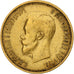 Rusland, Nicholas II, 10 Roubles, 1898, St. Petersburg, Goud, ZF+, KM:64