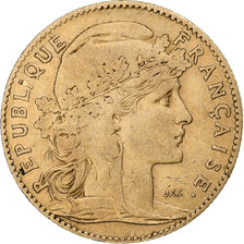 France, 10 Francs, Marianne, 1906, Paris, Or, TTB, Gadoury:1017, KM:846
