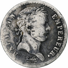France, 1/2 Franc, Napoléon I, 1810, Paris, Argent, B+, KM:691.1