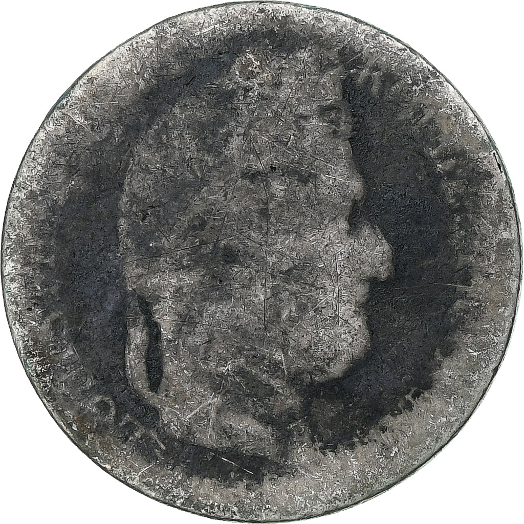 France, 1/2 Franc, Louis-Philippe, 1835, Paris, Argent, B, Gadoury:408, KM:741.1