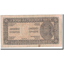 Banknote, Yugoslavia, 10 Dinara, 1944, Undated, KM:50a, VF(20-25)