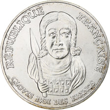 Francia, 100 Francs, Clovis, 1996, Plata, EBC+, Gadoury:953, KM:1180