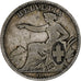 Schweiz, 2 Francs, 1860, Bern, Silber, S, KM:10a