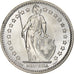 Svizzera, 2 Francs, 1967, Bern, Argento, SPL+, KM:21
