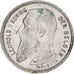 Bélgica, 2 Francs, 2 Frank, 1909, Prata, AU(50-53), KM:59