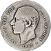 Espagne, Alfonso XII, 2 Pesetas, 1882, Madrid, Argent, TB, KM:678.2