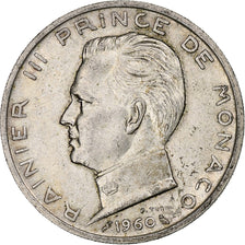 Monaco, Rainier III, 5 Francs, 1960, Srebro, EF(40-45), Gadoury:MC 152, KM:141