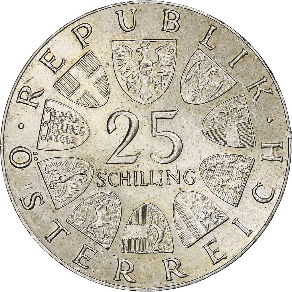 Autriche, 25 Schilling, 1973, Argent, SUP, KM:2915