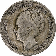 Paesi Bassi, Wilhelmina I, Gulden, 1923, Argento, MB+, KM:161.1