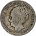 Paesi Bassi, Wilhelmina I, Gulden, 1923, Argento, MB+, KM:161.1