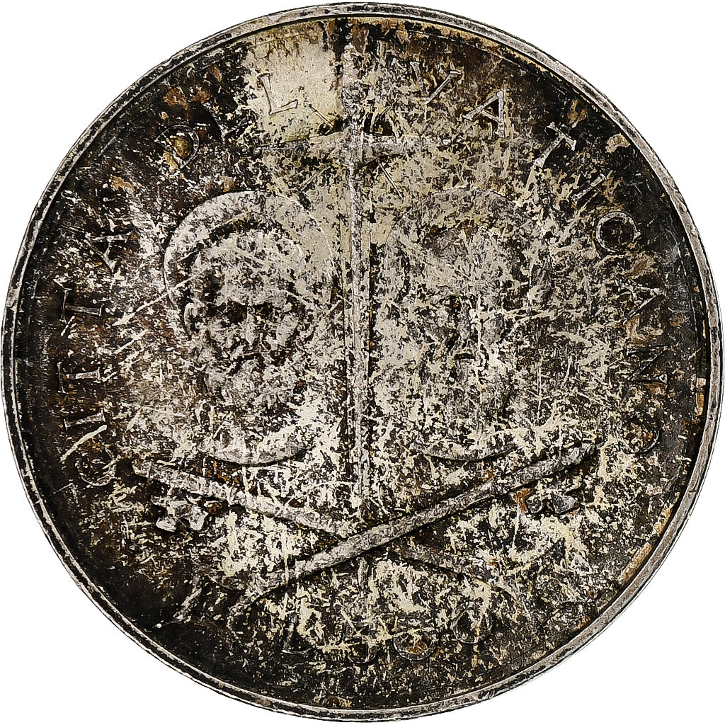 CITTÀ DEL VATICANO, Paul VI, 500 Lire, 1967, Argento, SPL, KM:99