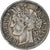 France, 2 Francs, Cérès, 1871, Bordeaux, Silver, VF(30-35), Gadoury:529