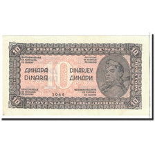 Banknote, Yugoslavia, 10 Dinara, 1944, Undated, KM:50a, UNC(65-70)