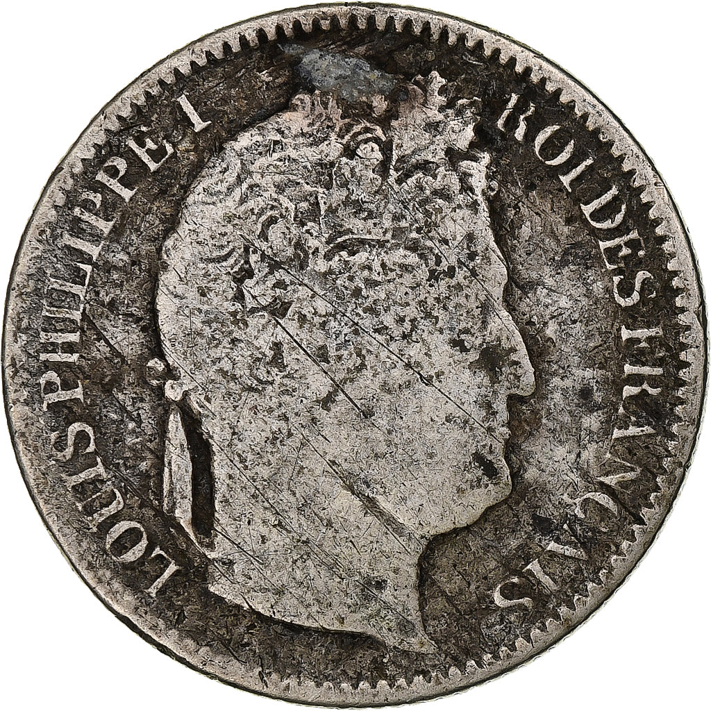 Francia, 2 Francs, Louis-Philippe, 1834, Paris, Plata, BC, Gadoury:520, KM:743.1