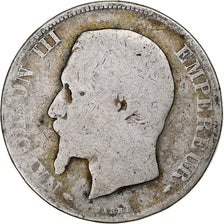 Frankreich, Napoleon III, 2 Francs, 1854, Paris, Silber, SGE+, Gadoury:523