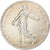 França, 2 Francs, Semeuse, 1912, Paris, Prata, AU(50-53), Gadoury:532, KM:845.1