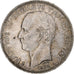 Grecia, George I, 5 Drachmai, 1875, Athens, Argento, BB+