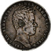 États italiens, SARDINIA, Carlo Alberto, 5 Lire, 1849, Genoa, Argent, B+