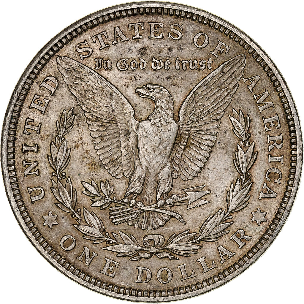 Estados Unidos, Dollar, Morgan Dollar, 1921, Philadelphia, Plata, MBC+, KM:110