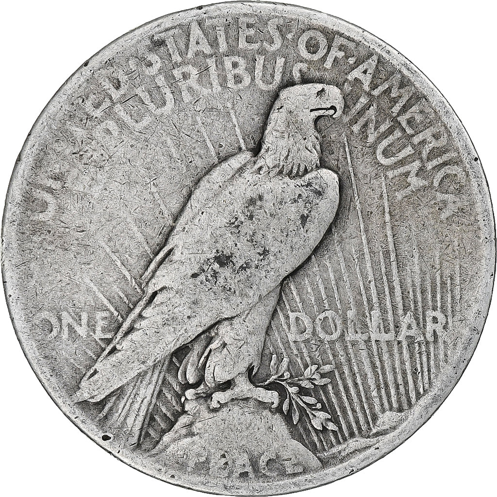 Stati Uniti, Dollar, Peace Dollar, 1922, Philadelphia, Argento, MB, KM:150