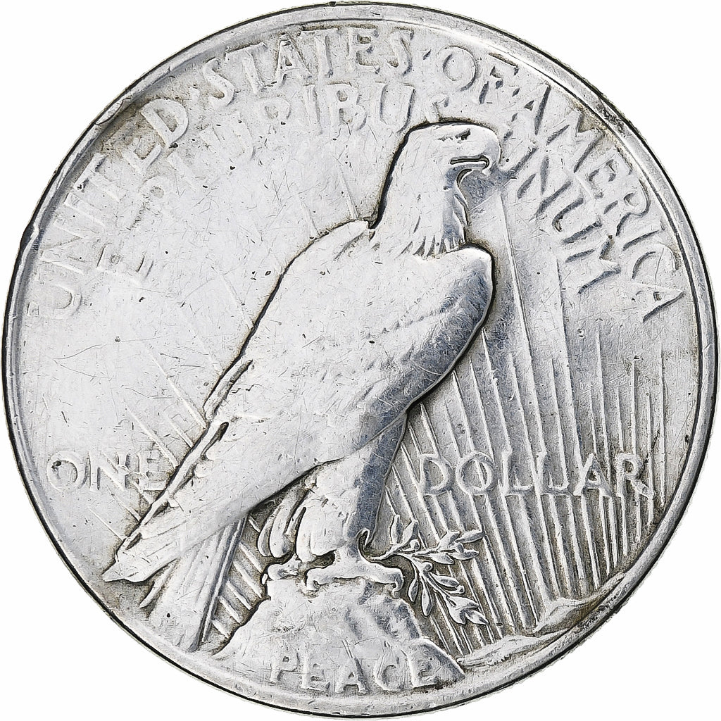 États-Unis, Dollar, Peace Dollar, 1922, Philadelphie, Argent, TB, KM:150