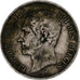 Belgio, Leopold I, 5 Francs, 5 Frank, 1850, With dot, Argento, MB, KM:17