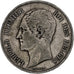 Belgio, Leopold I, 5 Francs, 5 Frank, 1851, Argento, MB, KM:17