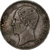 Belgio, Leopold I, 5 Francs, 5 Frank, 1853, Argento, MB, KM:17